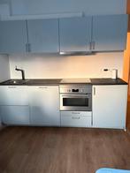 Ikea Keukenblok - Lichtgrijs - Incl. Apparatuur, 60 cm of meer, 100 tot 150 liter, Zo goed als nieuw, Energieklasse A of zuiniger