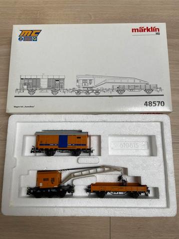 Marklin 48570, wagen set Tunnelbau beschikbaar voor biedingen