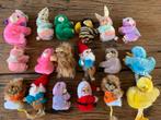 18 vintage jaren 80 knijppoppetjes oa Alf/troetelbeertjes, Ophalen of Verzenden, Gebruikt