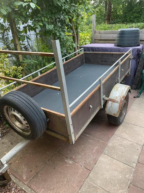 Oer sterke Aanhanger enkelasser met nieuwe bodem, Auto diversen, Overige Auto diversen, Ophalen of Verzenden