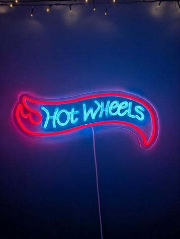 Neon lamp - Hot Wheels  beschikbaar voor biedingen