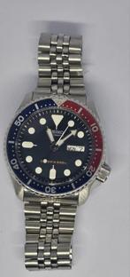 Seiko SKX009K, Ophalen of Verzenden, Gebruikt, Zwart, IOS