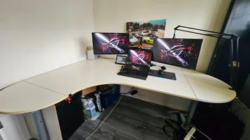 kantoor hoekbureau groot | Bureau