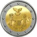 2 Euro Malta 2017 UNC - Vrede, Postzegels en Munten, Munten | Europa | Euromunten, Verzenden, Malta, 2 euro, Losse munt
