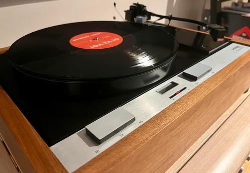 Thorens TD125 MKII – SME Series III – Shure V15 Gereviseerd, Audio, Tv en Foto, Platenspelers, Zo goed als nieuw, Thorens, Ophalen