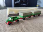 H0 Brekina - Magirus rundhauber met dubbele aanhanger, Ophalen of Verzenden, Nieuw, Bus of Vrachtwagen, Brekina