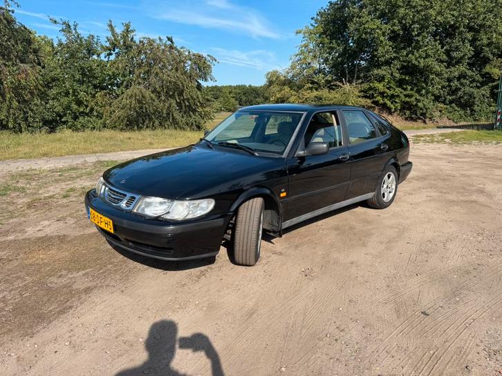 Saab 9-3 2.0 I 1999 Zwart, Auto's, Saab, Particulier, ABS, Airbags, Airconditioning, Boordcomputer, Centrale vergrendeling, Cruise Control