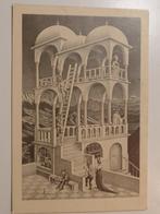 3 kaarten met kunst  M C Escher, Antiek en Kunst, Verzenden
