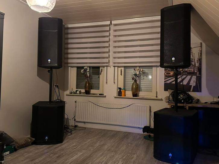 2X JBL PRX 635  2X JBL PRX 618s -XLF, Audio, Tv en Foto, Luidsprekers, Zo goed als nieuw, Front, Rear of Stereo speakers, 120 watt of meer