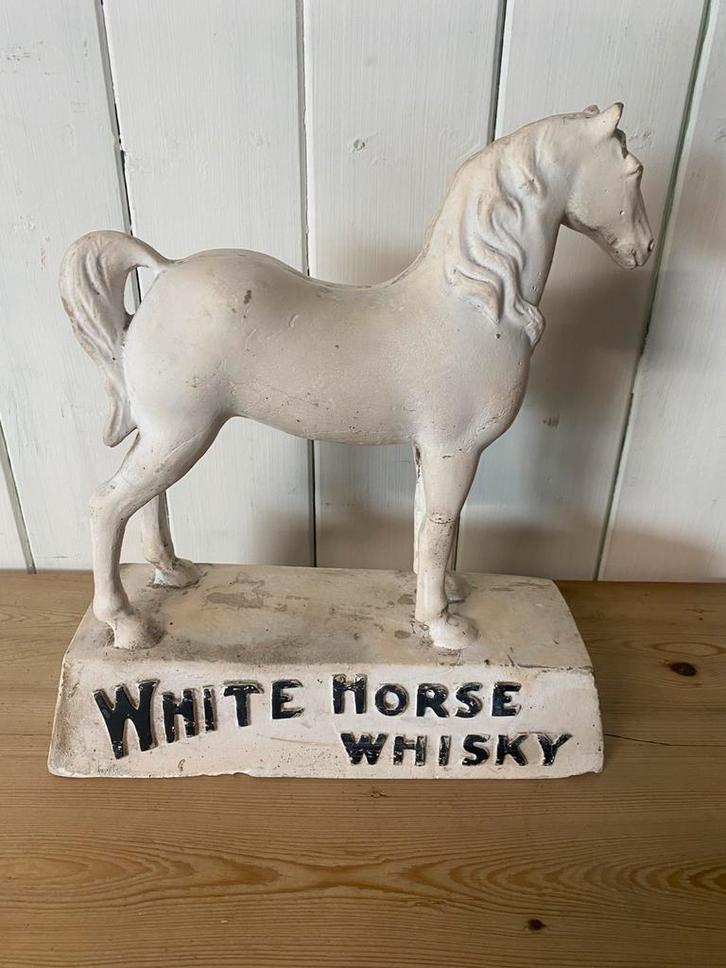 White Horse whisky, Verzamelen, Merken en Reclamevoorwerpen, Gebruikt, Reclamebord, Ophalen