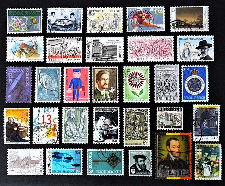 België : 30 verschillende gelegenheidszegels - kavel 2, Postzegels en Munten, Postzegels | Europa | België, Gestempeld, Ophalen of Verzenden