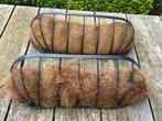 (hanging) baskets voor tegen muur - metaal, Ophalen, Minder dan 30 cm, Zo goed als nieuw, Metaal