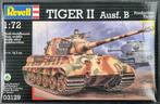 Revell 03129 WWII German Tiger II Ausf. B Prod. Turret 1:72, Hobby en Vrije tijd, Modelbouw | Auto's en Voertuigen, Nieuw, Revell