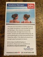 Kortingsbon sauna - Sanadome Nijmegen, Drie personen of meer, Kortingsbon, Spa of Sauna