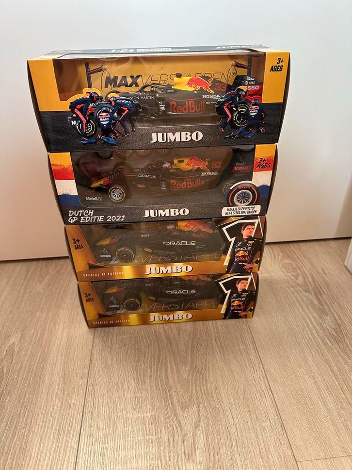 Max Verstappen 1:24 Modelauto Collectie, Hobby en Vrije tijd, Modelauto's | 1:24, Nieuw, Auto, Bburago, Ophalen of Verzenden