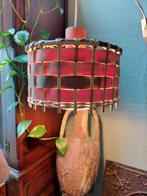 vintage lamp zwee, Huis en Inrichting, Lampen | Hanglampen, Gebruikt, Zweeds design, Hout, Ophalen of Verzenden