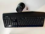 Logitech Draadloos Toetsenbord & Muis, Ophalen of Verzenden, Qwerty, Gebruikt, Draadloos