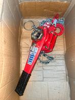 Rateltakel kettingtakel handtakel 750kg 1,5 meter, Ophalen of Verzenden