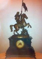 Antiek kokkenstel met marmeren kandelaars, Antiek en Kunst, Ophalen of Verzenden