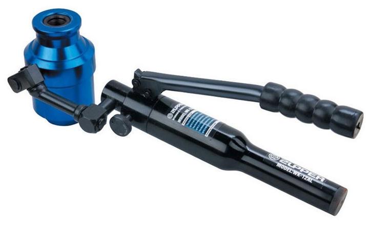 Gatenpons met draaikop - incl. 6 ponsen, Doe-het-zelf en Verbouw, Gereedschap | Handgereedschap, Nieuw, Ophalen of Verzenden