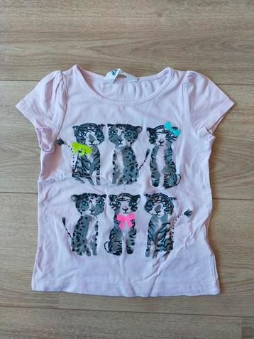 Zgan! Schattig roze poesjes t-shirt van H&M! Mt 98/104

 beschikbaar voor biedingen