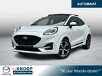 Ford Puma 1.0 EcoBoost Hybrid ST-Line X | Trekhaak | Schuifd, 125 pk, Euro 6, Leder en Stof, Wit