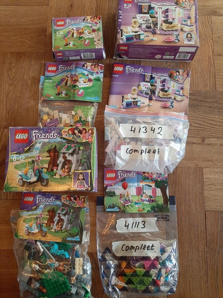 LEGO friends 41032 41087 41342 41113, Ophalen of Verzenden, Zo goed als nieuw