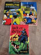 Piet Prins: -serie- Speurtocht naar Sheltie, Jack en Sheltie, Ophalen of Verzenden, Zo goed als nieuw, Piet Prins