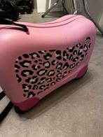 Samsonite Kinderkoffer - Roze met Print, Sieraden, Tassen en Uiterlijk, Koffers, Ophalen, Gebruikt, 50 tot 60 cm, Hard kunststof