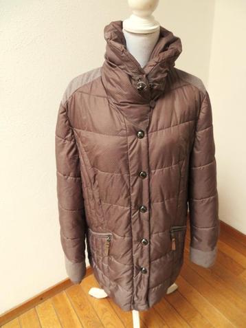K41 GERRY WEBER aparte winter jas taupe bruin maat 46 beschikbaar voor biedingen