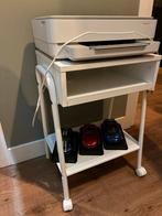 IKEA Nachtkastje wit - Zo goed als nieuw!, Ophalen, Kunststof, Zo goed als nieuw, Minder dan 70 cm