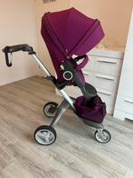 Stokke - Xplory Kinderwagen Compleet - Paars, Kinderen en Baby's, Kinderwagens en Combinaties, Overige merken, Combiwagen, Zo goed als nieuw