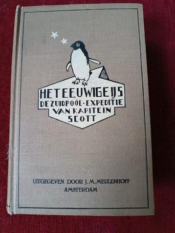 Het eeuwige ijs de Zuidpool- expeditie van kapitein Scott beschikbaar voor biedingen