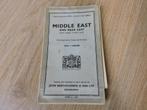 Bartholomew  kaart Midden-Oosten Perzie Arabie Turkije 1958, Boeken, Atlassen en Landkaarten, Gelezen, Wereld, 1800 tot 2000, Landkaart