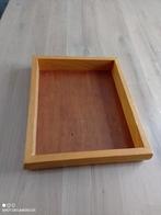 retro houten dienblad, Ophalen of Verzenden, Gebruikt, Rechthoekig, Hout