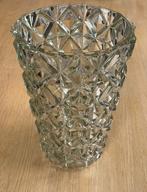 Kristallen Bloemenvaas, Huis en Inrichting, Woonaccessoires | Vazen, Wit, Ophalen of Verzenden, Minder dan 50 cm, Glas