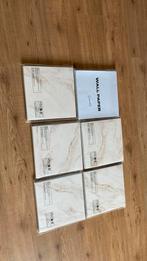 6 pakken per 10 stuks verpakt plaktegels, Ophalen of Verzenden, Nieuw, Wit