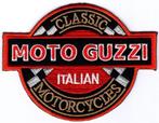 Moto Guzzi Classic Italian Motorcycles stoffen opstrijk patc, Verzenden, Nieuw