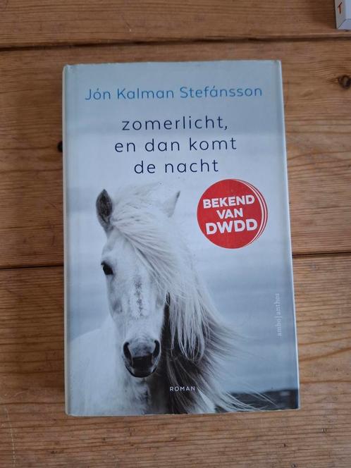 Jón Kalman Stefánsson - Zomerlicht, en dan komt de nacht, Boeken, Romans, Zo goed als nieuw, Nederland, Ophalen of Verzenden