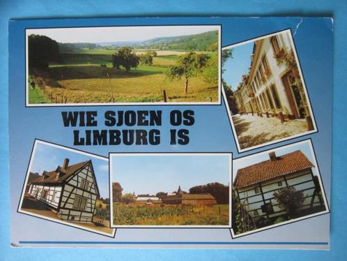 Ansichtkaart: Limburg, Wie sjoen os Limburg is., Verzamelen, Ansichtkaarten | Nederland, Gelopen, Limburg, 1980 tot heden, Ophalen of Verzenden