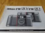 Nikon TW20/TW20 camera gebruiksaanwijzing, Audio, Tv en Foto, Fotocamera's Analoog, Gebruikt, Ophalen of Verzenden, Compact, Nikon