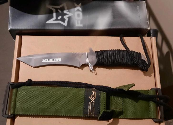 Fox Tanto mes, Verzamelen, Militaria | Algemeen, Overige soorten, Mes of Dolk, Overige gebieden, Verzenden