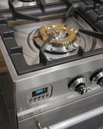 Luxe Fornuis Boretti 100cm rvs + rvs 6 pits 2 ovens, 60 cm of meer, Ophalen of Verzenden, Zo goed als nieuw, Energieklasse A of zuiniger