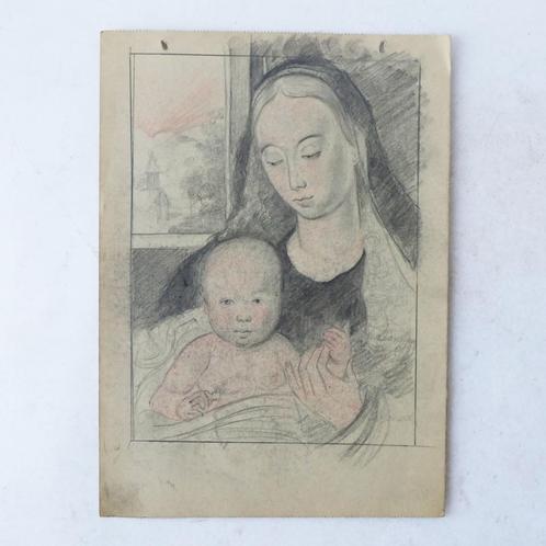 Claes Huisman (1885-1973), Antiek en Kunst, Kunst | Tekeningen en Foto's, Verzenden
