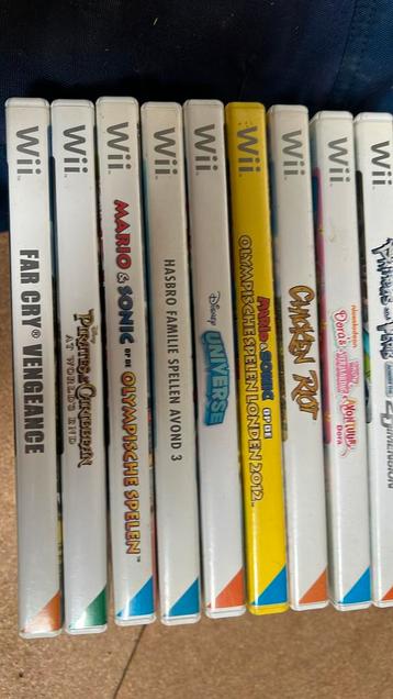 Wii spellen beschikbaar voor biedingen