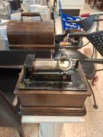 Antieke Edison Fireside Phonograph, Ophalen of Verzenden