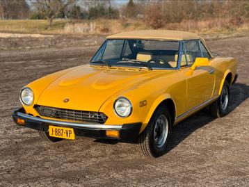 1980 Fiat 124 Spider Injectie LEUKE AUTO beschikbaar voor biedingen