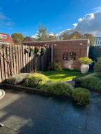 Dubbele Schuur met Betonnen Vloer, Tuin en Terras, Ophalen, Gebruikt, Hout, Overige typen