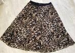 Leopard rok - Maat XL, Bruin, Maat 46/48 (XL) of groter, Ophalen of Verzenden, Zo goed als nieuw