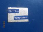 Lucifer Etiket Verf Vettewinkel Amsterdam, Ophalen of Verzenden, Gebruikt, Luciferdoosjes of -merken